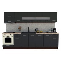 Bucatarie MARINA NEW 300 B Wenge / Decor 0164